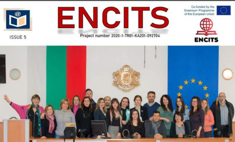 İlçe Milli Eğitim Müdürlüğünün yürütmekte olduğu Erasmus ENCITS projesinin kitapçığı yayınlandı. 